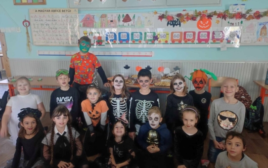 Halloween az iskolában  2024