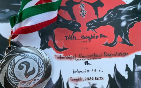 Akire büszkék vagyunk…Tóth Boglárka